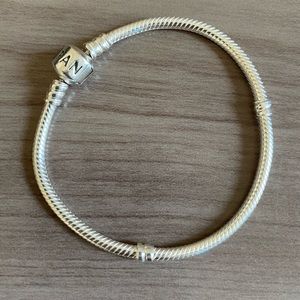 7.1” Pandora Moments Snake Chain Bracelet